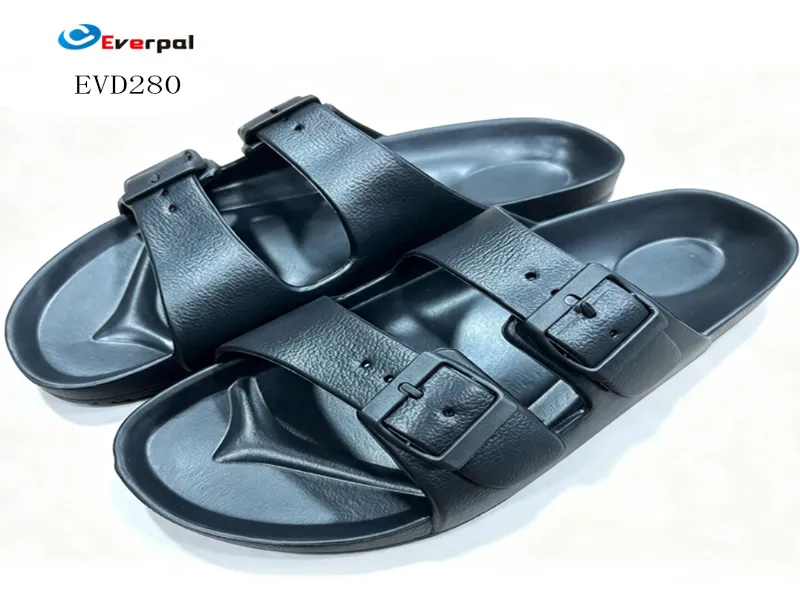 Sandale unisex cu cataramă dublă reglabilă EVA